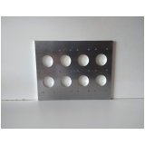 placa de homenagem inox preço Indaiatuba 