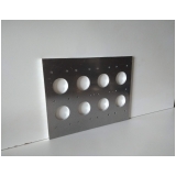 valor de placa de homenagem em inox Campinas